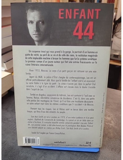 Enfant 44 de Tom Rob Smith - Un thriller glaçant au cœur de l'URSS