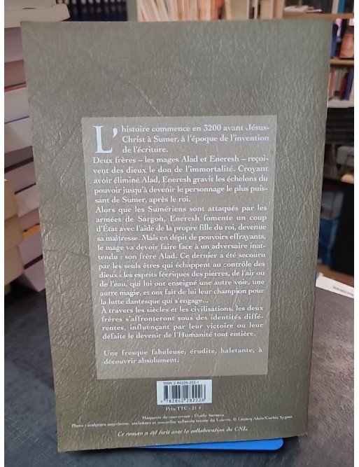 Les Mages de Sumer - Les immortels par Michel Pagel - Fantaisie épique et mythologie