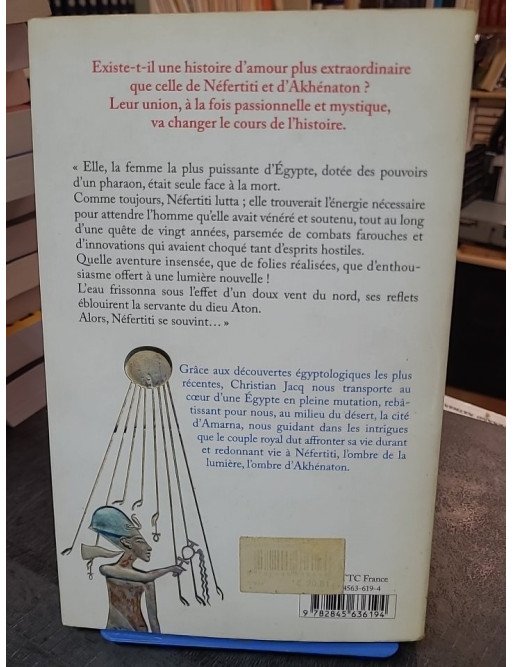 Néfertiti - L'Ombre du Soleil par Christian Jacq - Roman historique sur l'Égypte antique