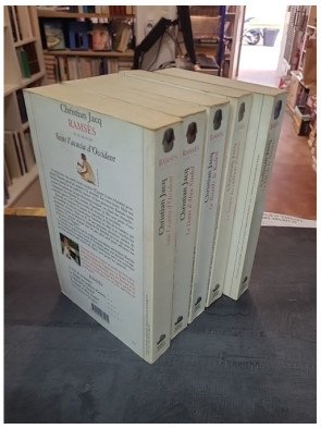 Ramsès en 5 Tomes Complet par Christian Jacq