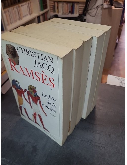 Ramsès en 5 Tomes Complet par Christian Jacq