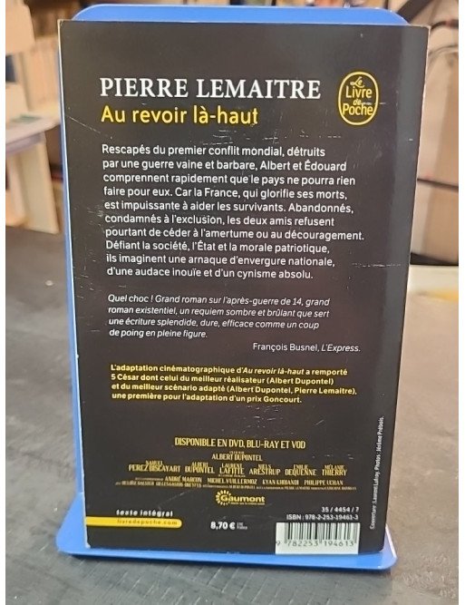 Au revoir là-haut - Prix Goncourt 2013 de Pierre Lemaitre