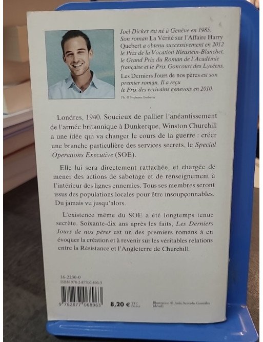 Les derniers jours de nos pères de Joël Dicker