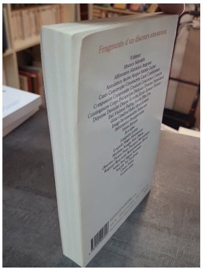 Fragments d'un discours amoureux - Roland Barthes