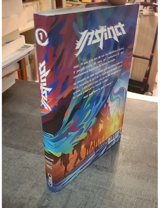 Instinct - Tome 1 - Le premier manga d'Inoxtag par Inoxtag, Charles Compain, Basile Monnot