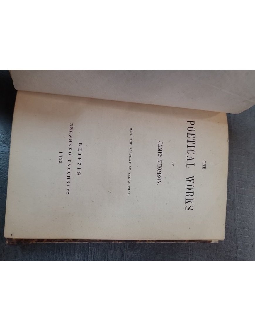 The Poetical Works of James Thomson (Collection of British Authors, Vol. CCLXXIX) par James Thomson