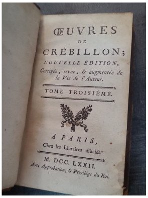 Oeuvres de Crébillon, tome 3