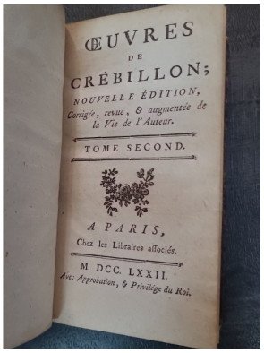 Oeuvres de Crébillon, Tome Second par Crébillon