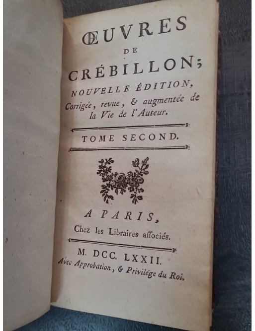 Oeuvres de Crébillon, Tome Second par Crébillon