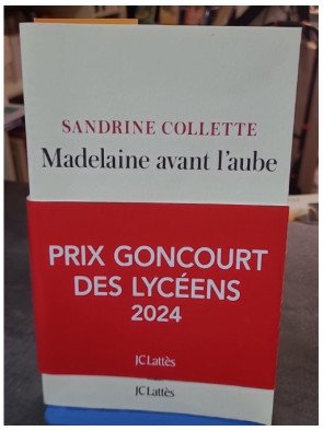 Madelaine avant l'aube par Sandrine Collette - Prix Goncourt des Lycéens 2024