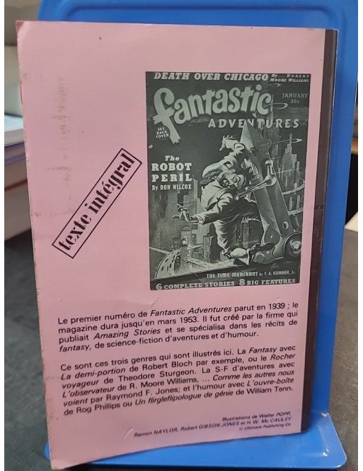 Les Meilleurs Récits de Fantastic Adventures par Jacques Sadoul: Anthologie Science-Fiction Classique