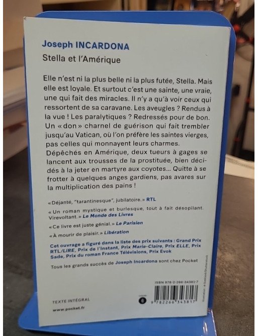 Stella et l'Amérique par Joseph Incardona: Roman contemporain mystique et burlesque