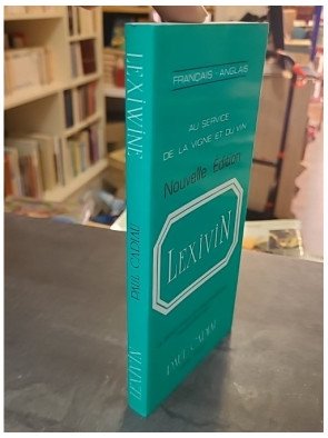 Lexiwine français-anglais - Paul Cadiau