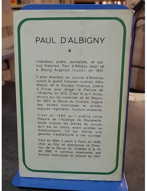 Le Coupe-Gorge de Peyrebeille par Paul D'Albigny - L'Affaire de l'Auberge Rouge
