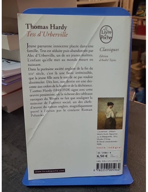 Tess d'Urberville par Thomas Hardy - Classique de la littérature anglaise