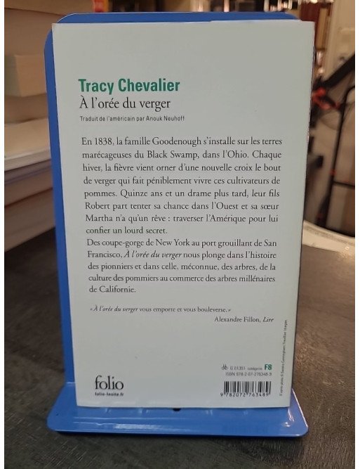 À l'orée du verger par Tracy Chevalier - Épopée des pionniers américains et secrets de famille