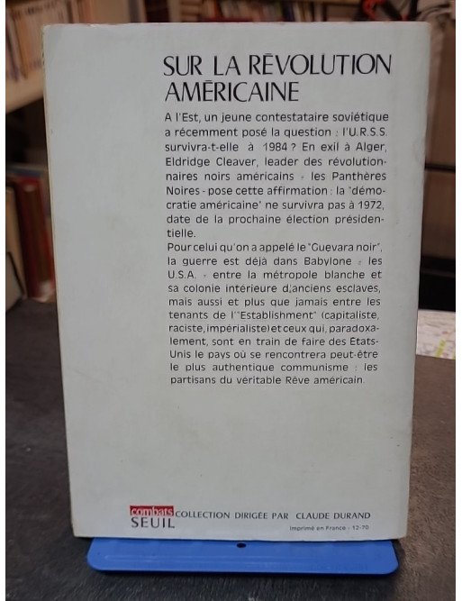Sur la révolution américaine - Conversation d'Exil avec Lee Lockwood - Eldridge Cleaver