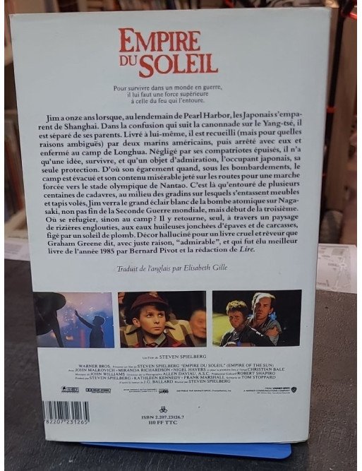 Empire du Soleil - J.G. Ballard - Denoël - Récit poignant de la Seconde Guerre mondiale à Shanghai