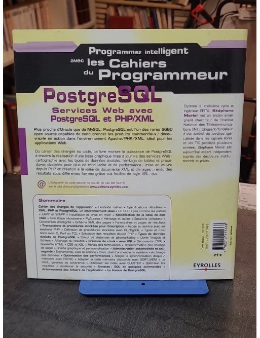 PostgreSQL - Services web avec PostgreSQL et PHP/XML par Stéphane Mariel