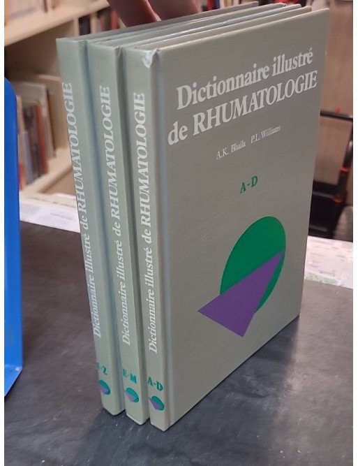 Dictionnaire illustré de rhumatologie par A. K. Bhalla - Livre en anglais