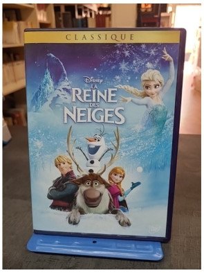 La Reine des Neiges, le film d'animation Disney avec Elsa, Anna et Olaf (DVD)