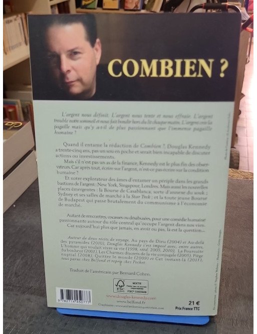 Combien ? de Douglas Kennedy : L'argent et la condition humaine