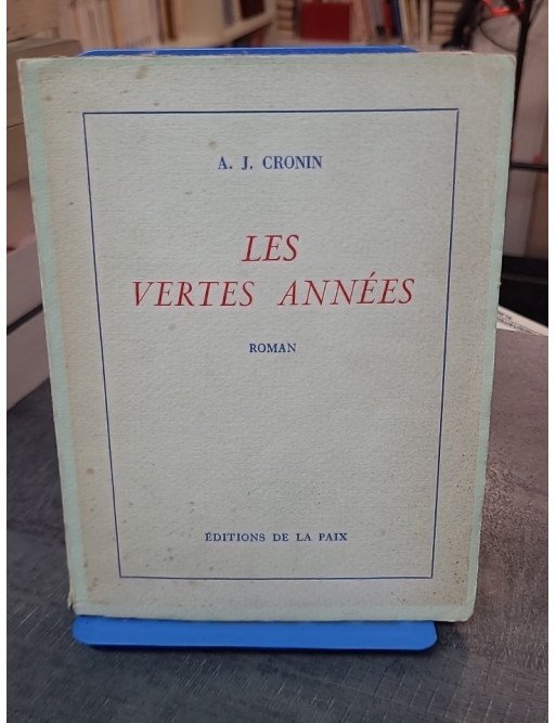 Les vertes années (The green years) par Archibald Joseph Cronin : Un roman sur l'innocence et la découverte de soi
