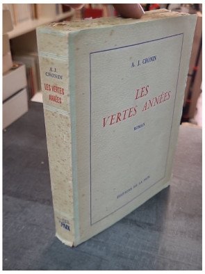 Les vertes années (The green years) par Archibald Joseph Cronin : Un roman sur l'innocence et la découverte de soi