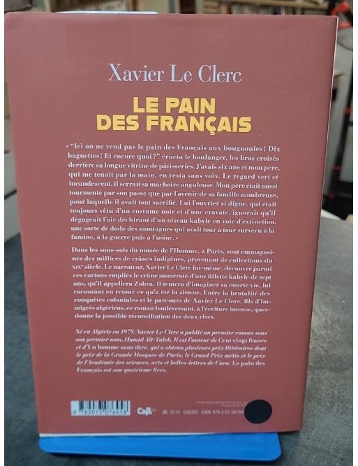 Le pain des Français par Xavier Le Clerc : Récit poignant sur l'identité et l'héritage