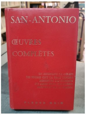 Œuvres complètes Tome II par San Antonio : une compilation hilarante des aventures du célèbre commissaire
