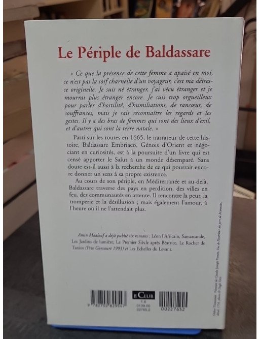 Le périple de Baldassare d'Amin Maalouf : un voyage initiatique au XVIIe siècle