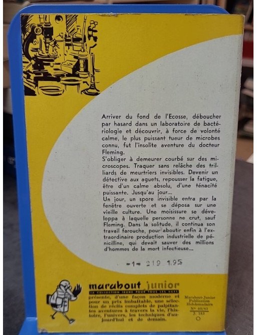L'Extraordinaire Aventure Du Dr Fleming par Pierre Bourtembourg (Marabout Junior n° 183)