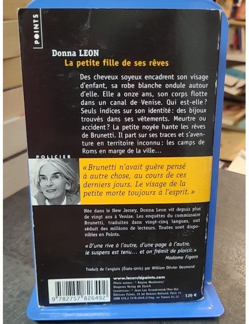 La Petite Fille de ses Rêves par Donna Leon : Une enquête du commissaire Brunetti