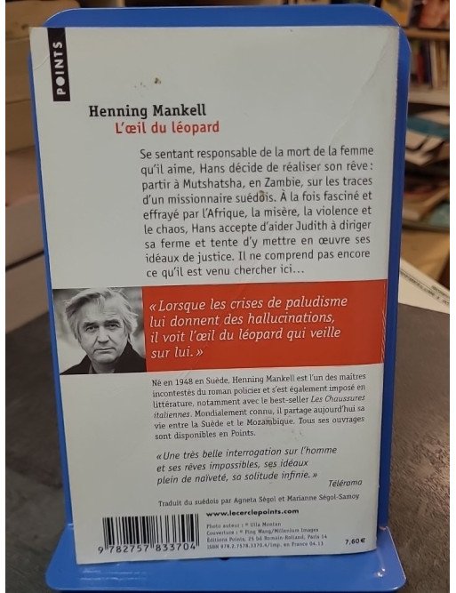 L'Oeil du léopard par Henning Mankell : Thriller psychologique et voyage en Afrique