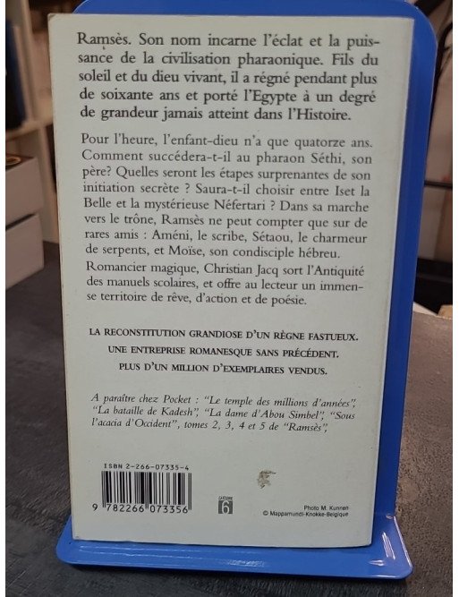 Ramsès I: Le Fils de la Lumière par Christian Jacq - L'initiation secrète d'un pharaon mythique