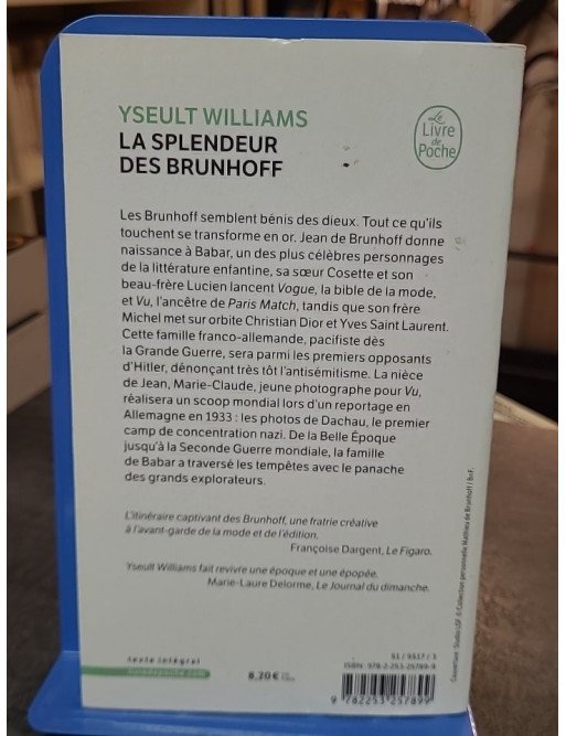 La Splendeur des Brunhoff : L'épopée d'une famille à l'avant-garde par Yseult Williams