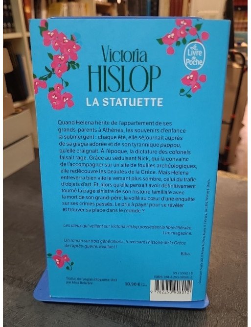 La Statuette de Victoria Hislop: un roman captivant publié au Livre de Poche