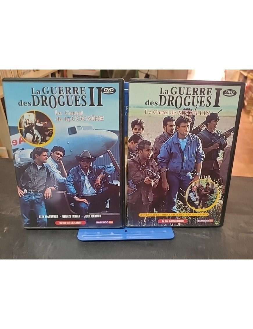 La guerre des drogues - Le cartel de Medellin + le cartel de la cocaine(DVD)