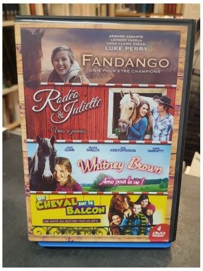 Coffret 4 Films - Fandango + Un Cheval sur Le Balcon + Whitney Brown + Rodéo et Juliette (DVD)