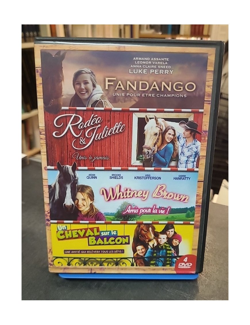 Coffret 4 Films - Fandango + Un Cheval sur Le Balcon + Whitney Brown + Rodéo et Juliette (DVD)