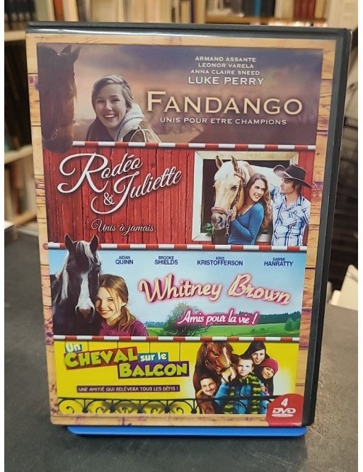 Coffret 4 Films - Fandango + Un Cheval sur Le Balcon + Whitney Brown + Rodéo et Juliette (DVD)