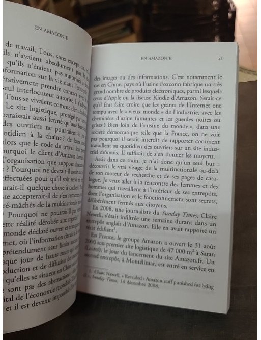 En Amazonie - Suivi De Reportages En Allemagne, France Et Italie (2013-2017) par Jean-Baptiste Malet