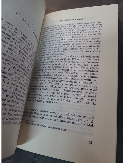 J'accuse devant le tribunal de la société par Liu Quing, un témoignage bouleversant