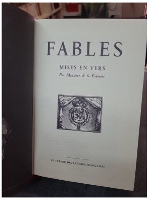 Fables mises en vers de La Fontaine : un recueil classique à découvrir