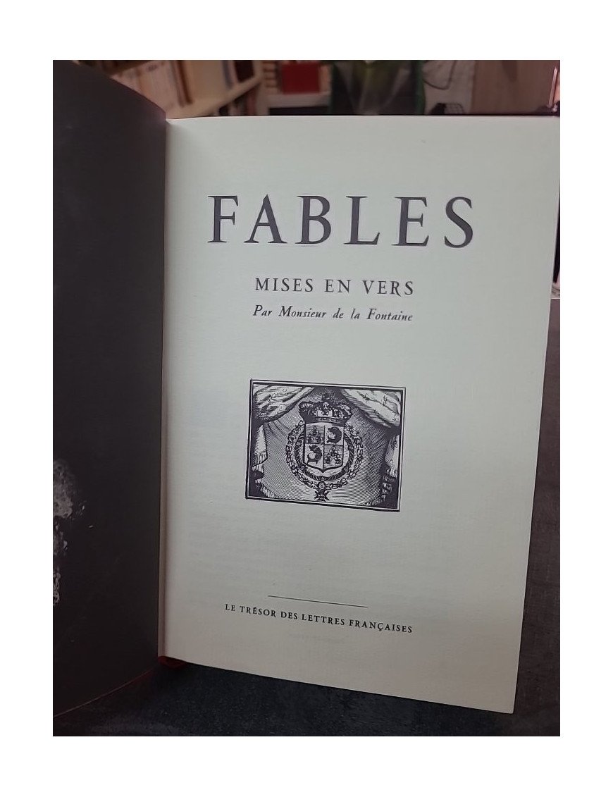 Fables mises en vers de La Fontaine : un recueil classique à découvrir