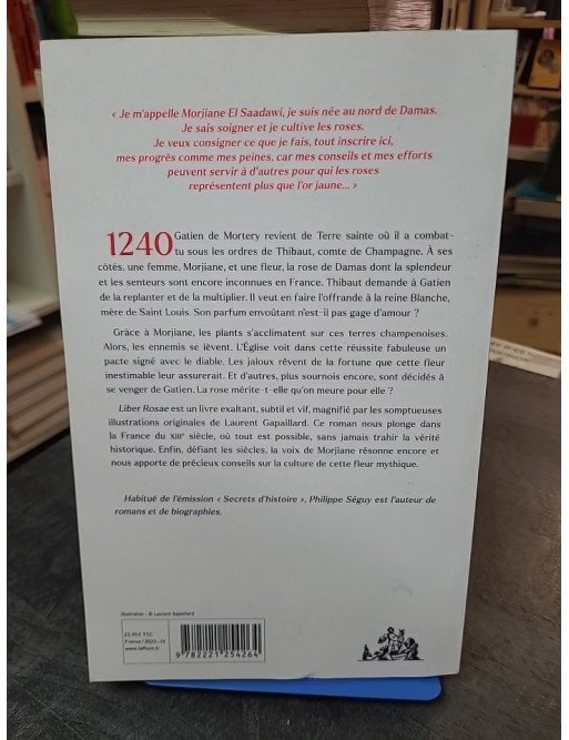 Liber Rosae - Le Livre des roses de Philippe Séguy : une épopée historique au XIIIe siècle
