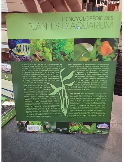L'encyclopédie des plantes d'aquarium : guide pour aquariophiles par Peter Hiscock