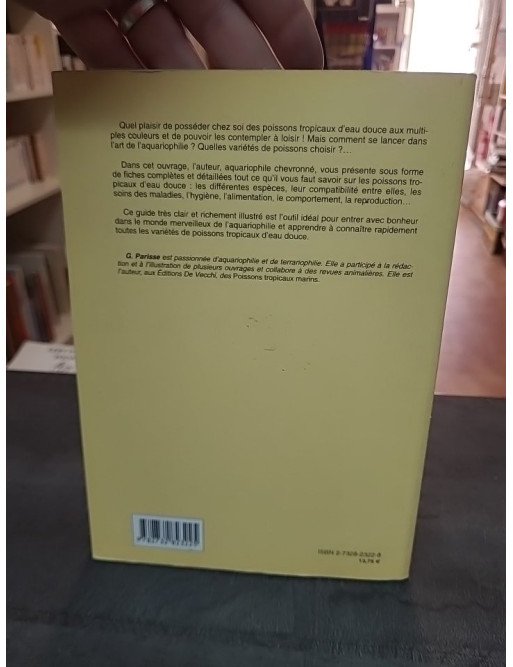 Poissons Tropicaux D'Eau Douce : guide d'aquariophilie par Gelsomina Parisse