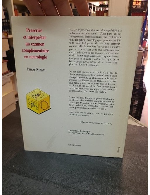 Prescrire et interpréter un examen complémentaire en neurologie par Pierre Koskas