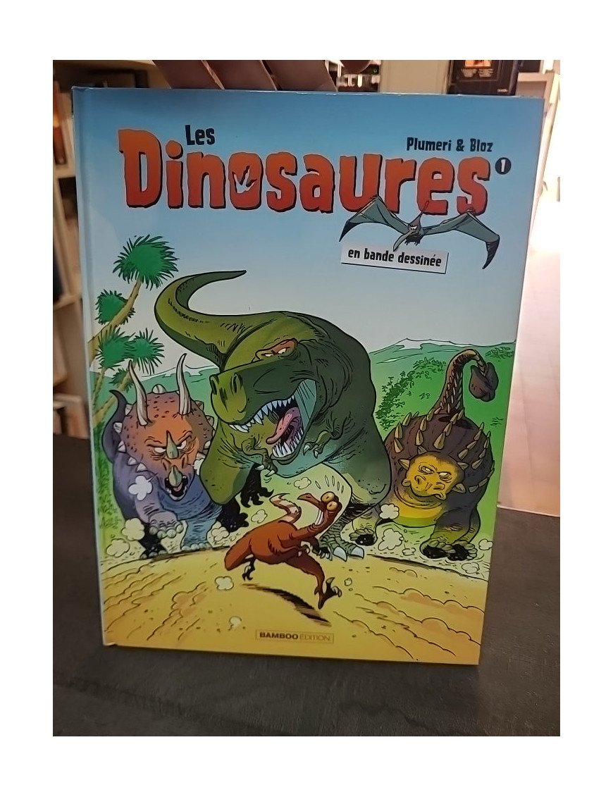 Les Dinosaures en Bande Dessinée Tome 1 par Arnaud Plumeri, Bloz et Maëla COSSON